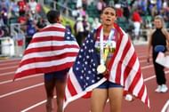 Sydeny McLaughlin sets new world record at the World Athletics Championships Oregon, 2022